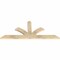 Ekena Millwork Richland Rough Sawn Timber Gable Bracket, Douglas Fir, 60"W x 25"H x 2"D x 4"F, 10/12 Pitch GBW060X25X0204RIC00RDF - alternate 3